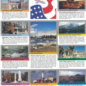 1990 Stamp Series for Passport to Your National Parks