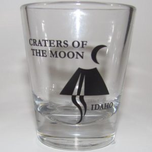 Craters of the Moon Shot Glass