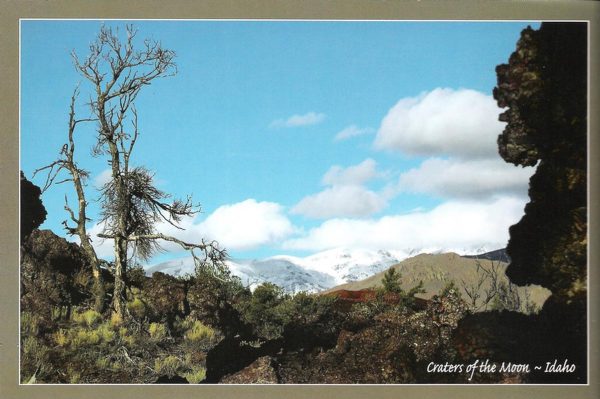 Postcard - Faces in Lava