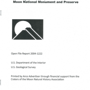 Geologic Field Trips in Craters of the Moon National Monument and Preserve