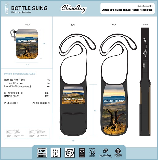 ChicoBag  Bottle Sling rePETe Bottle Holder