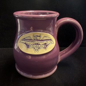 DeNeen CRMO Bat Mug- Plum