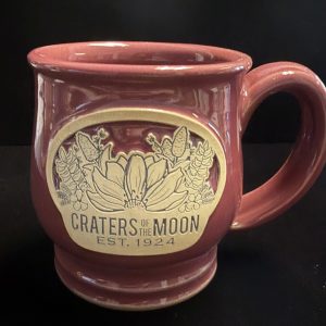DeNeen CRMO Wildflower Mug- Cranberry