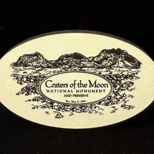 Wooden Cartouche Magnet