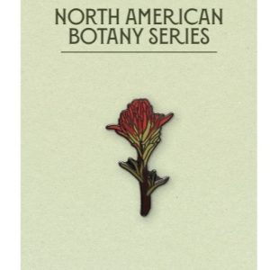 Indian Paintbrush Lapel Pin