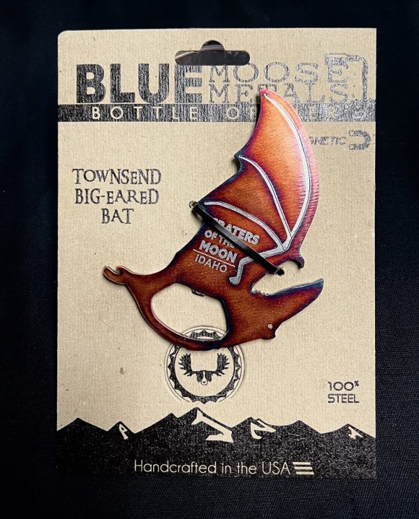 Metal Bat Bottle Opener Magnet