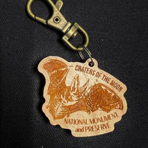 Wooden Bat Keychain- Cherry