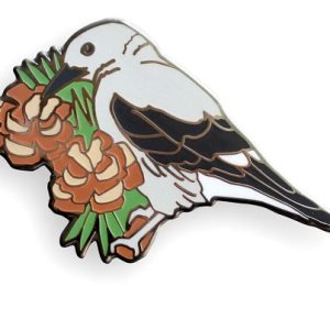 Clark's Nutcracker Lapel Pin