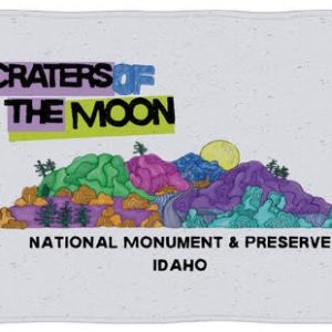 Mystic Moonscape Heather Gray Blanket