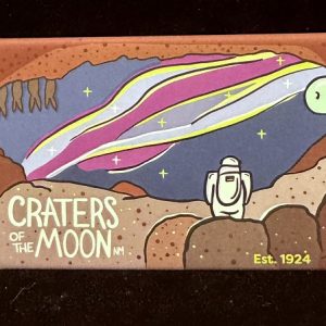 Astronaut in Cave 2x3 Matte Magnet